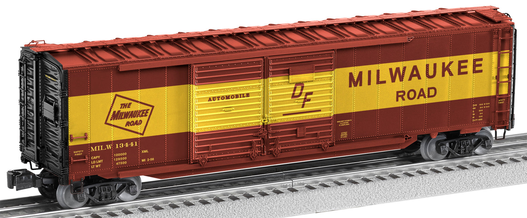 MILW W/END DOORS BOXCAR