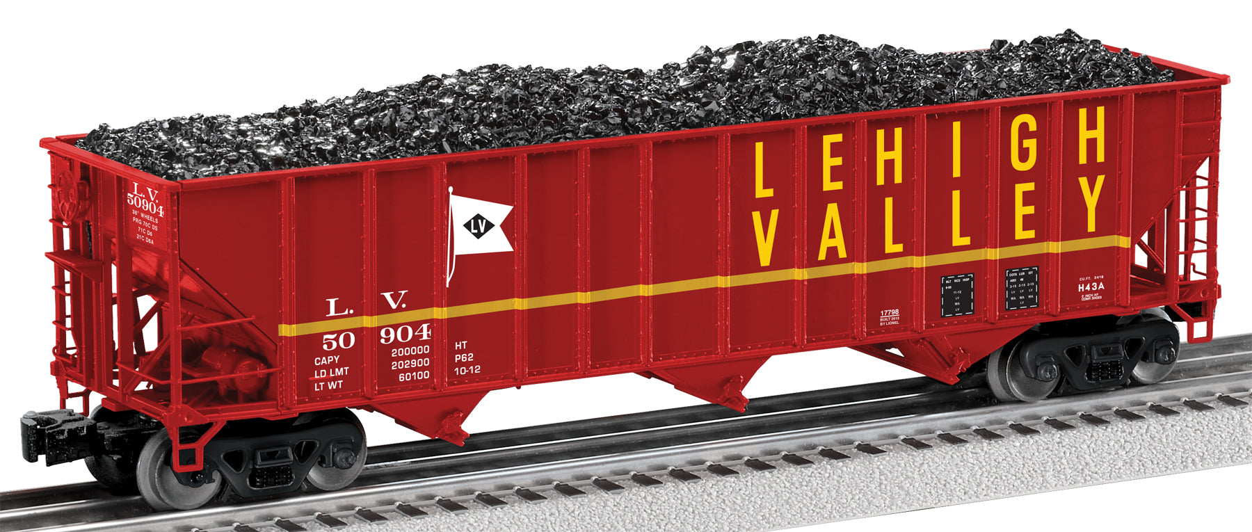CONRAIL LV/GEOR HOPPER (3PK)