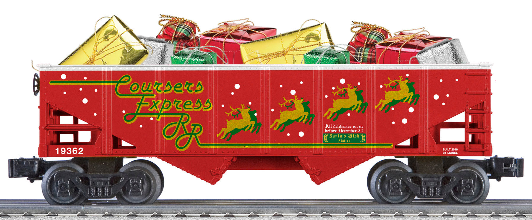 COURSERS XMAS HOPPER W/GIFT