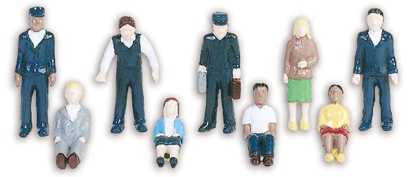 PASSENGER CAR FIGURES (9)