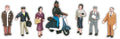 CITY FIGURES & SCOOTER