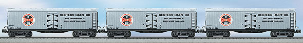 WESTERN DAIRY MILK CAR (3PK)