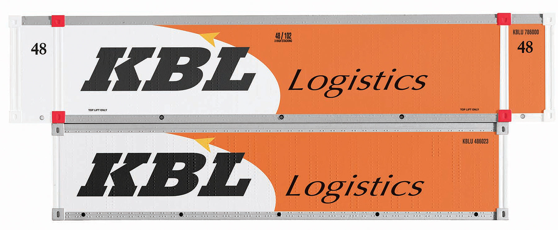 FREIGHT - 40 & 48' KBL CONTAINERS 2-PACK