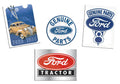FORD TIN SIGN (4PK)
