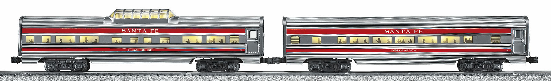 SANTA FE PASS CAR (2 PK)