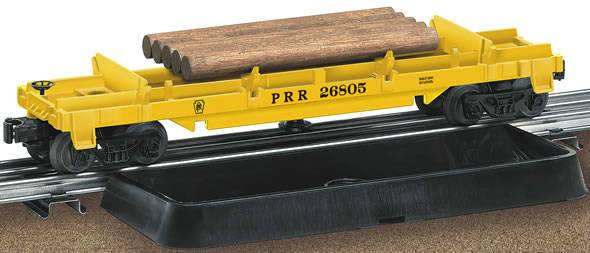 PRR LOG DUMP CAR