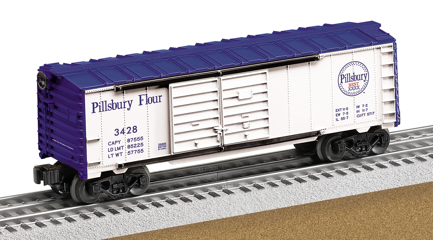 PILLSBURY OPERATING BOX CAR