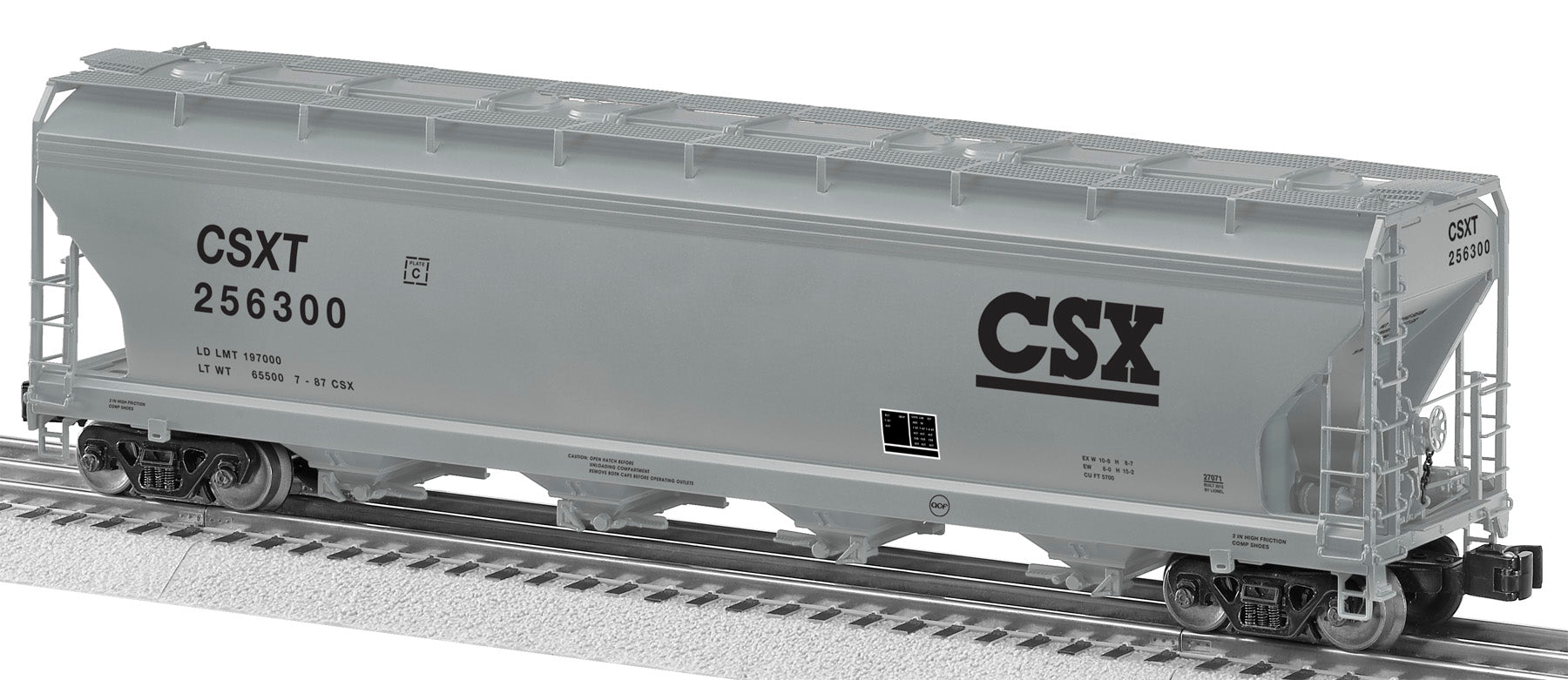 CSX 4-BAY HOPPER