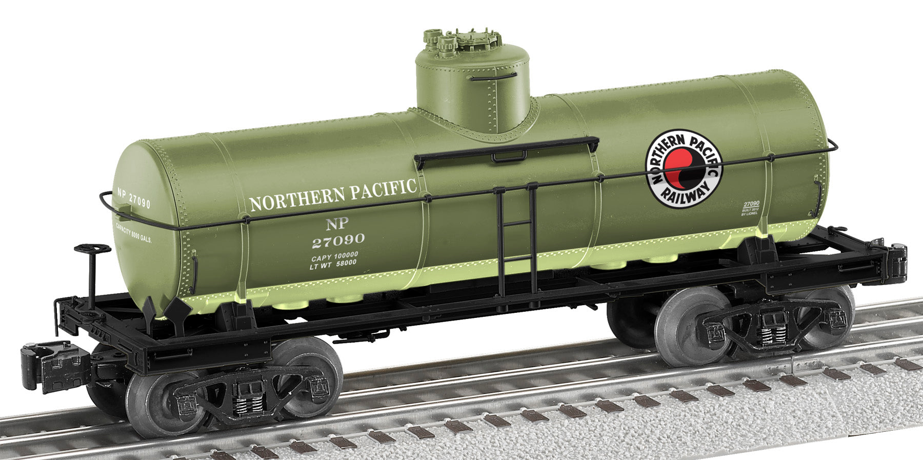 N.P. 8000-GAL TANK CAR