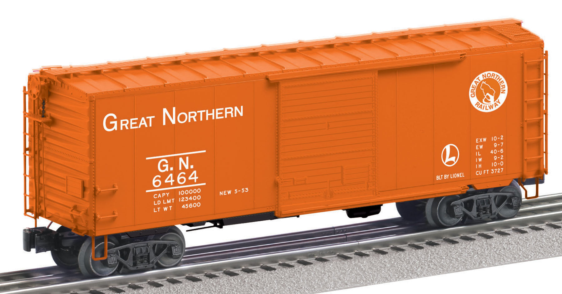 SCALE 6464 BOX CAR (2PK)