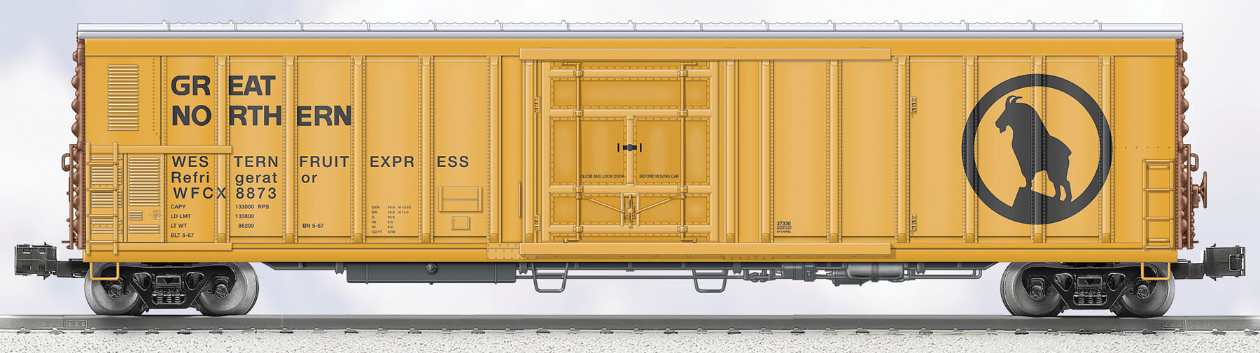 G.N. MECH FRIDGE CAR