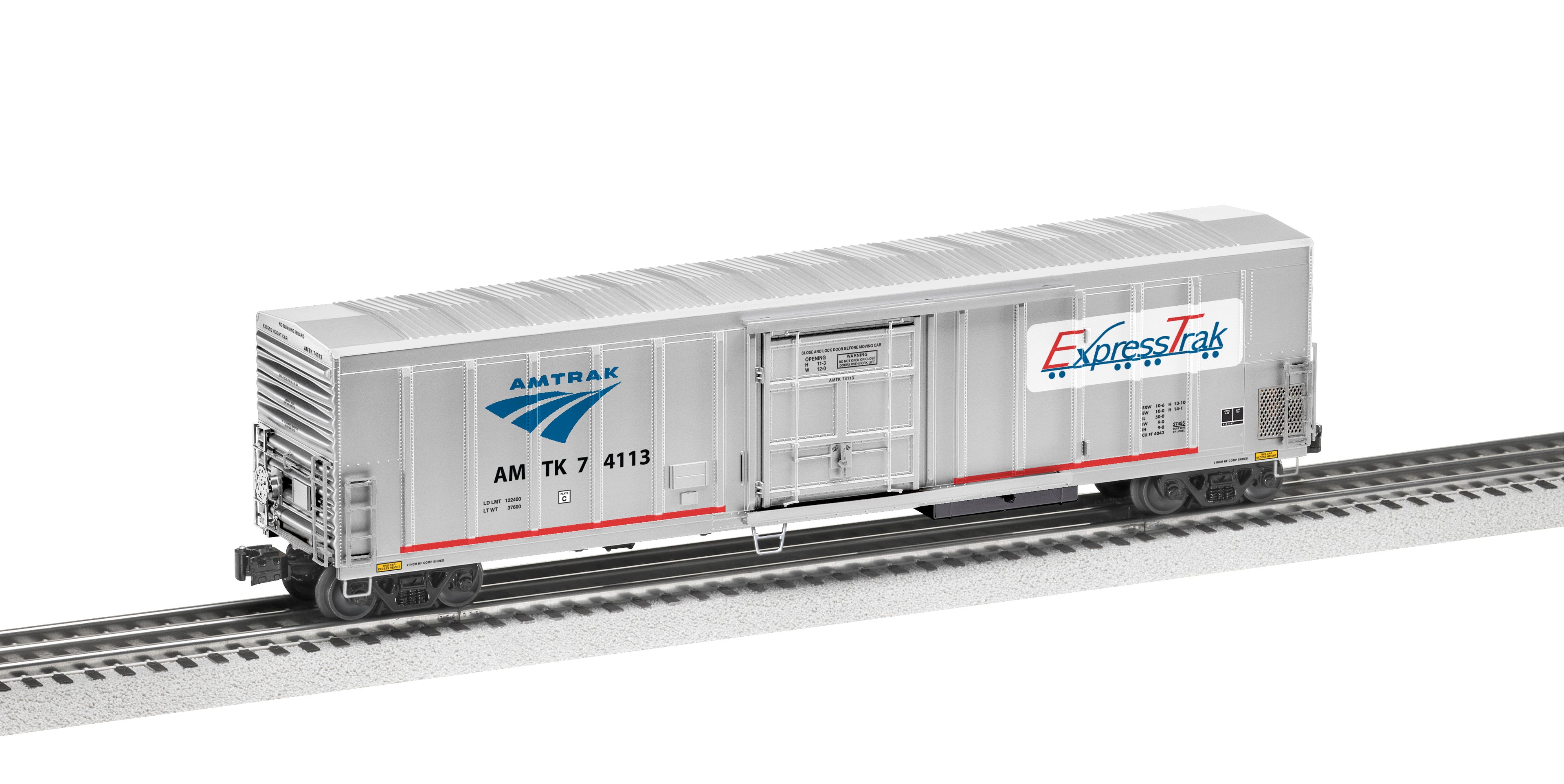 AMTRAK EXPRESS TRACK REEFER