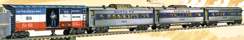 SANTA FE 4 CAR PASS SET