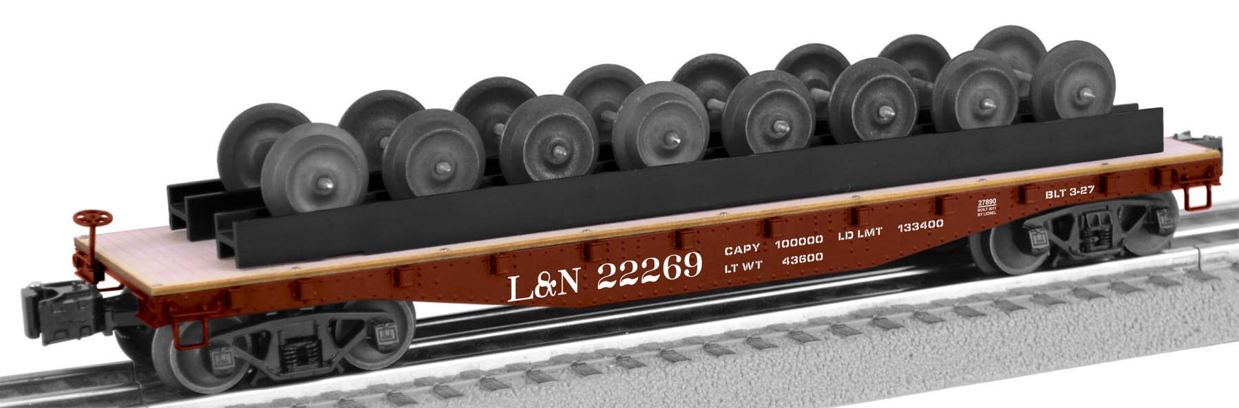 L.& N. FLAT W/WHEEL LOAD