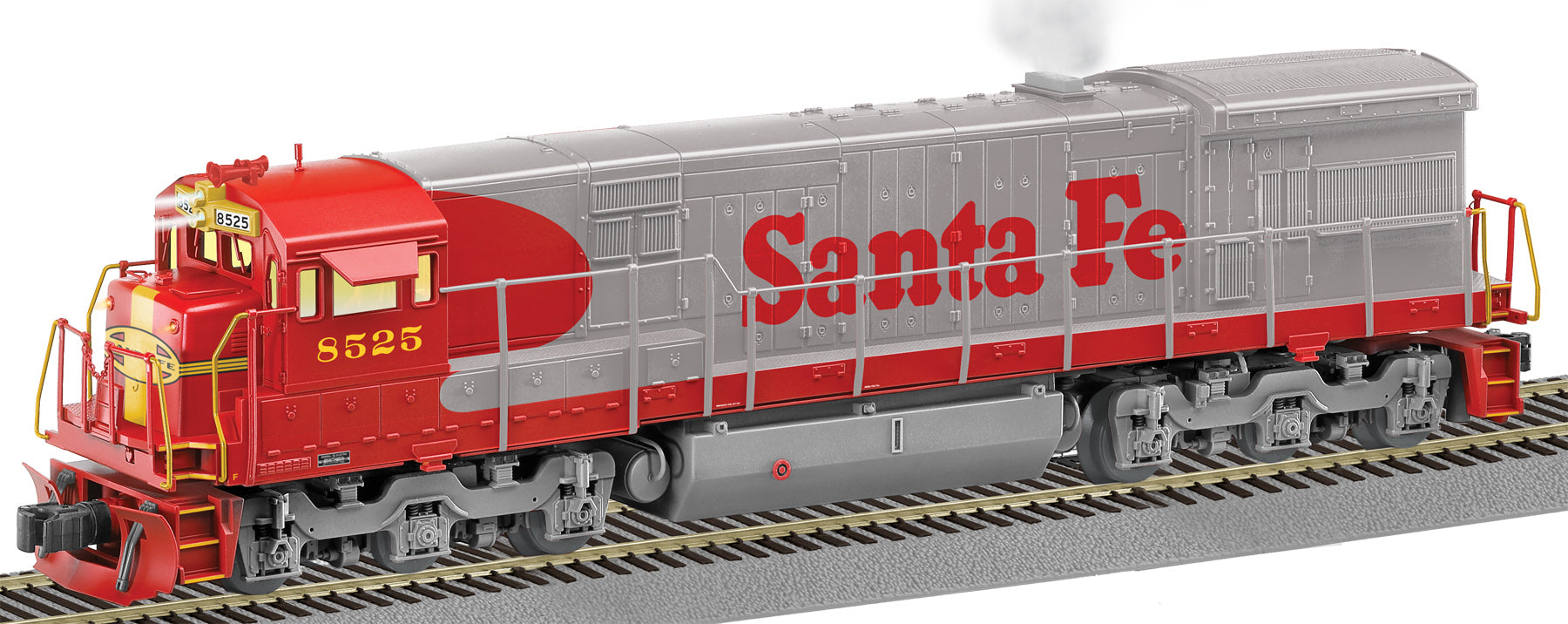 S.F. U33C #8525 W/LEGACY