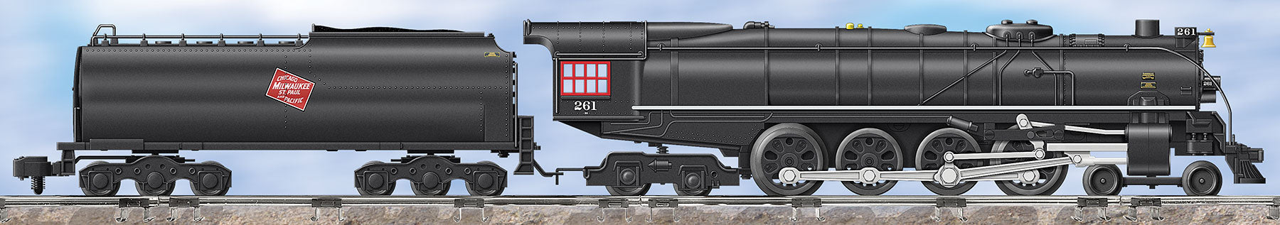MILW 4-8-4 NORTHERN