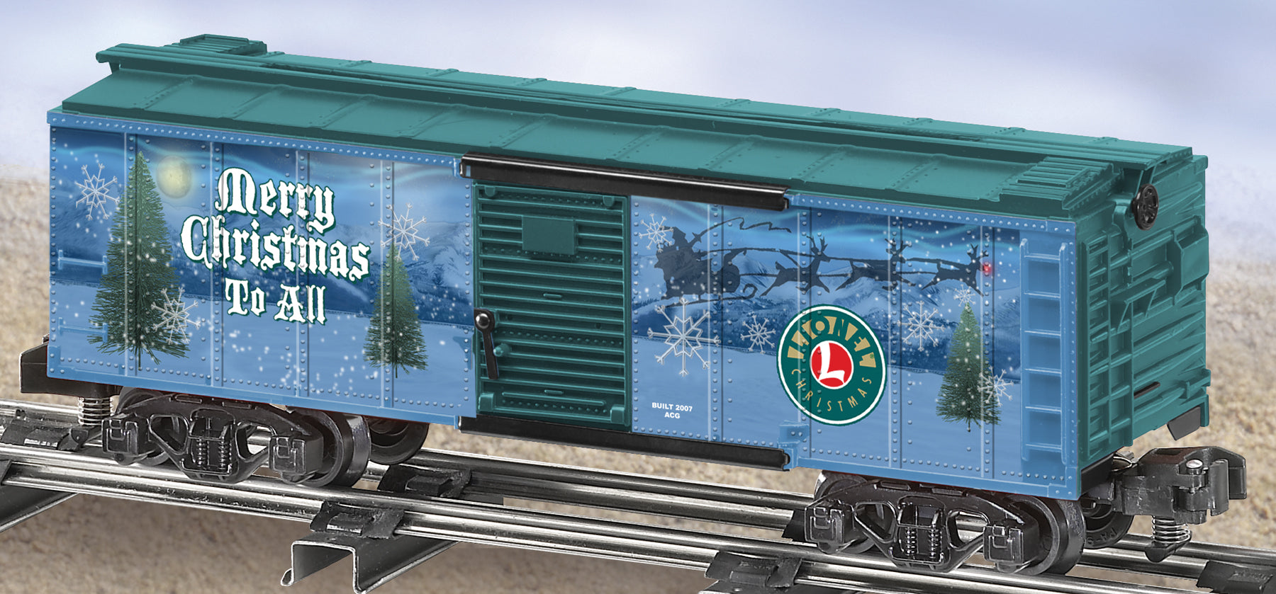 A.F. CHRISTMAS BOX CAR 2007