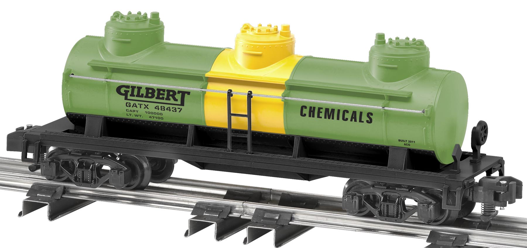 GILBERT CHEM 3 DOME TANK CAR