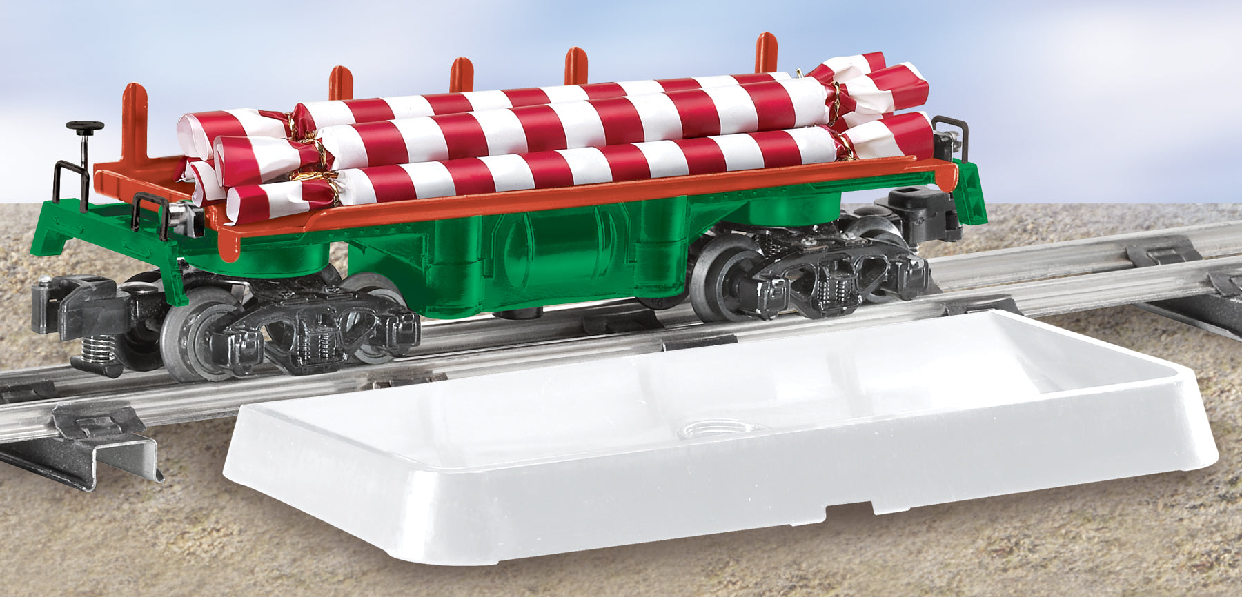 A.F. CANDY CANE DUMP CAR