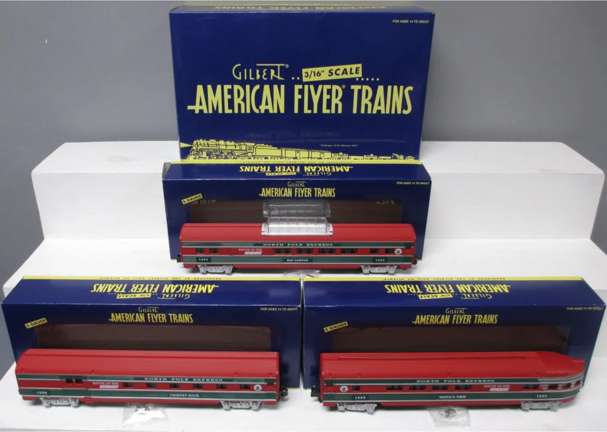 A.F. CHRISTMAS PASS CARS (3PK) (S Scale (American Flyer))