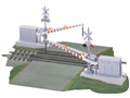 OPERATING GRADE CROSSING W/GATES