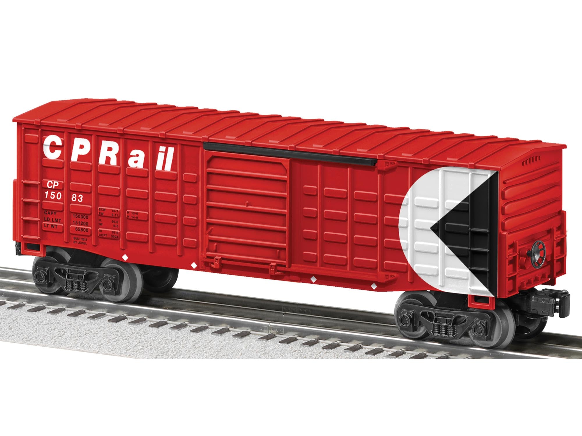 CP RAIL WAFFLE BOXCAR