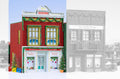 CHRISTMAS TOWN ORNA FACTORY