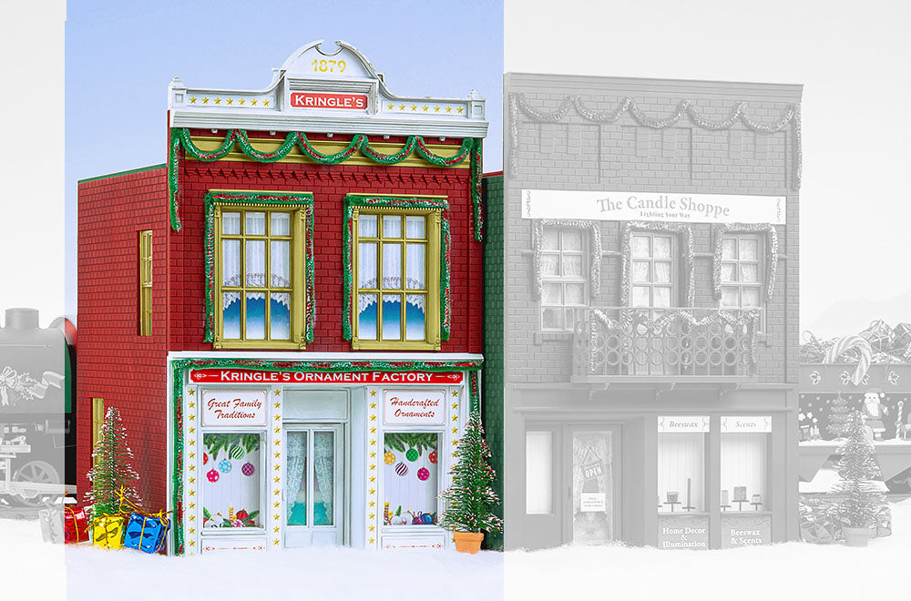 CHRISTMAS TOWN ORNA FACTORY