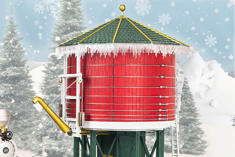 CHRISTMAS TOWN WATER TWR