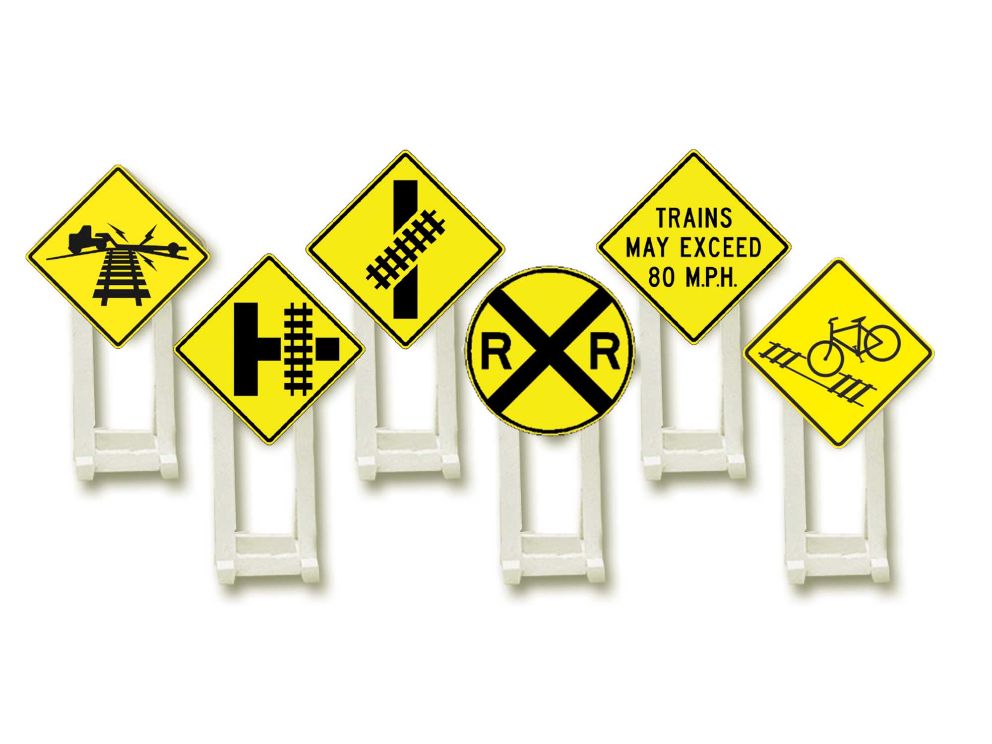 R.R. CROSSING SIGNS