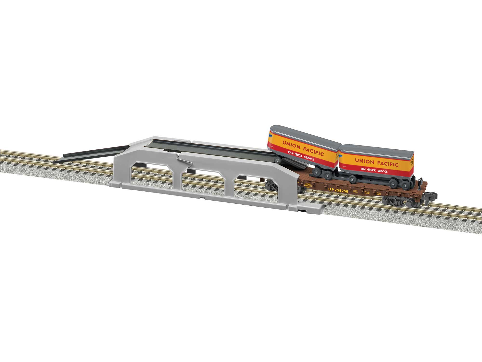 PIGGYBACK UNLOADER W/UP FLAT