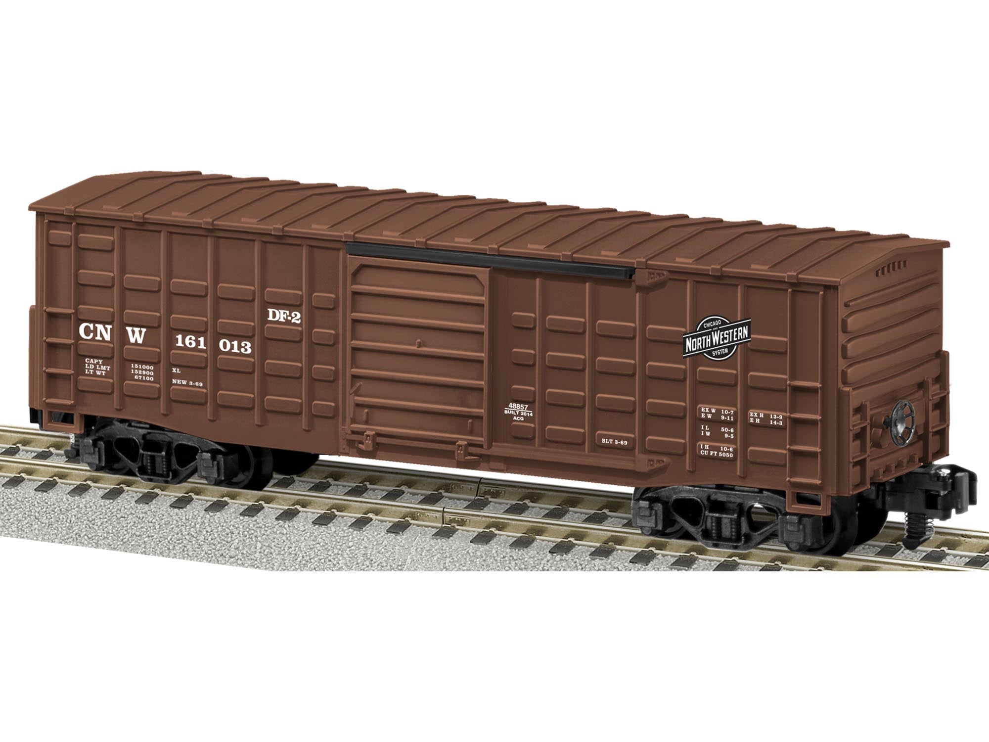 C&NW WAFFLE BOXCAR