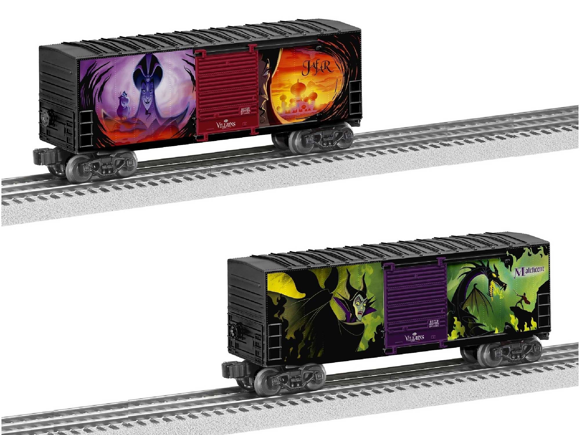 DISNEY VILLAINS BOXCAR 2PK