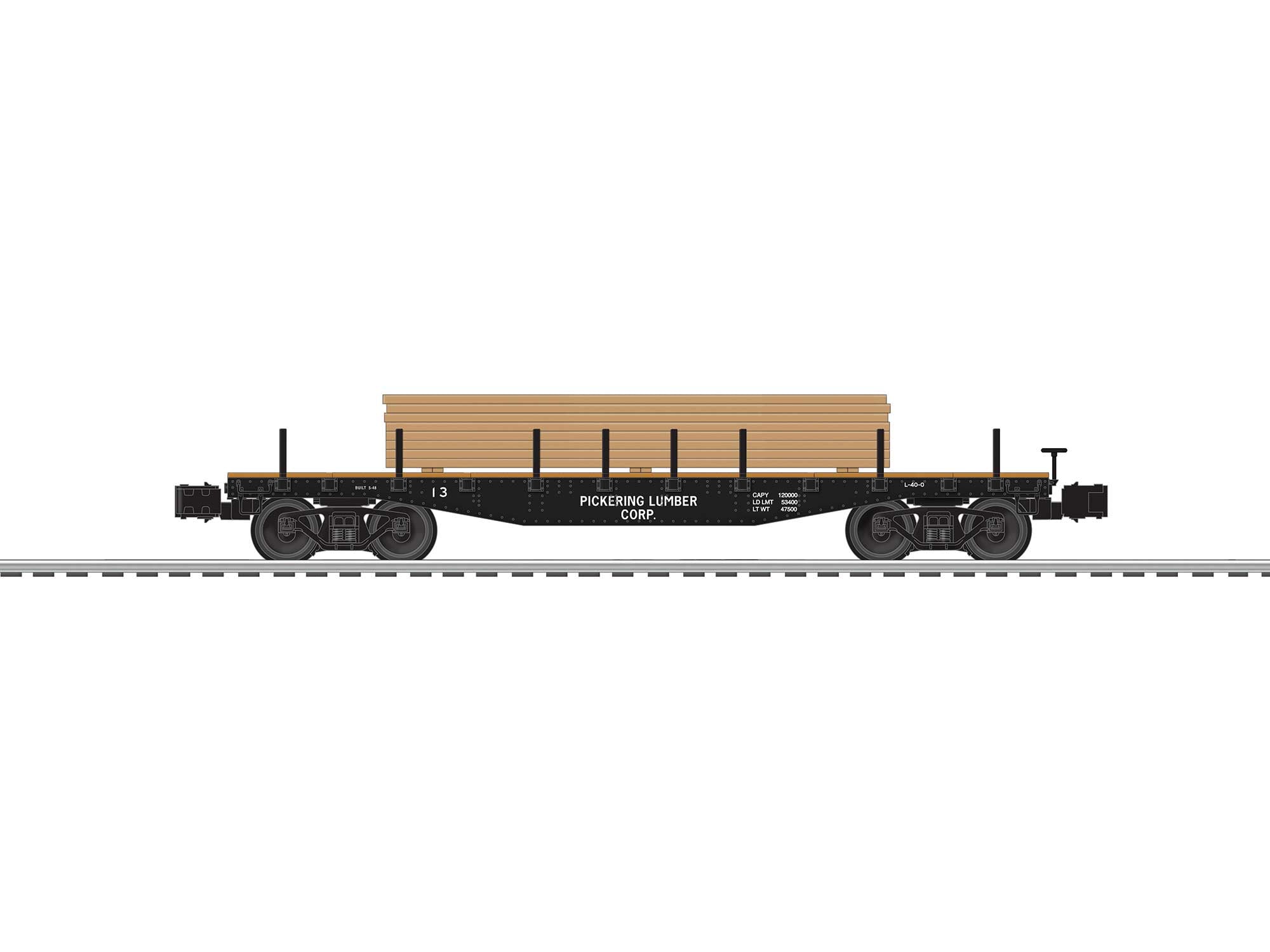 PICKERING 40' FLAT W/LOAD