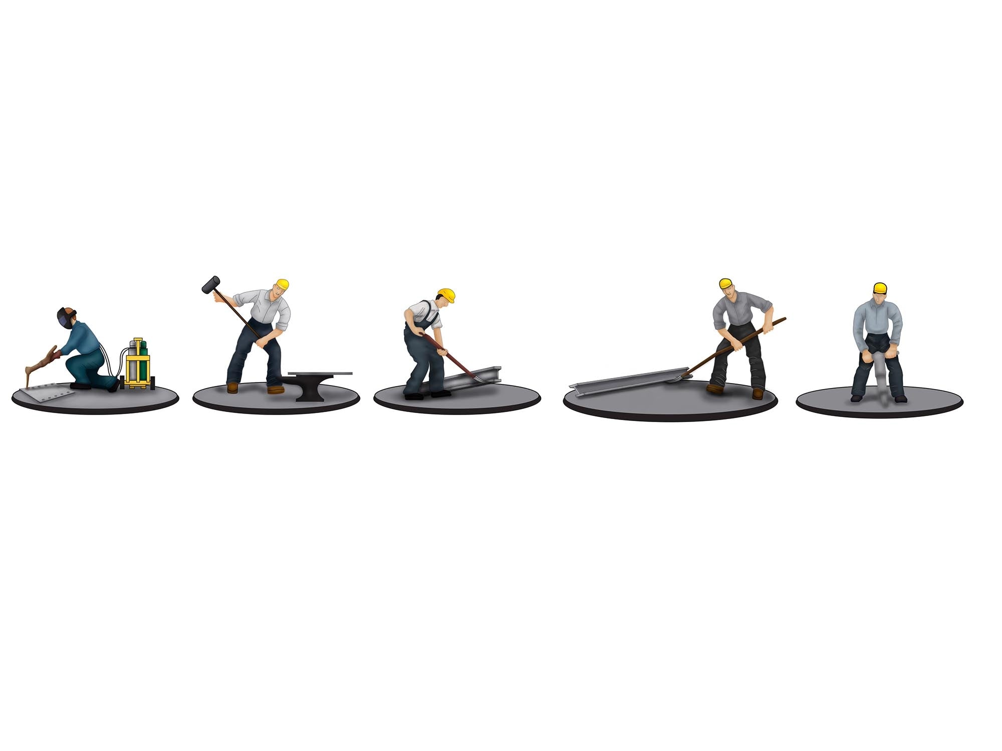 IRON WORKER FIGURE PK