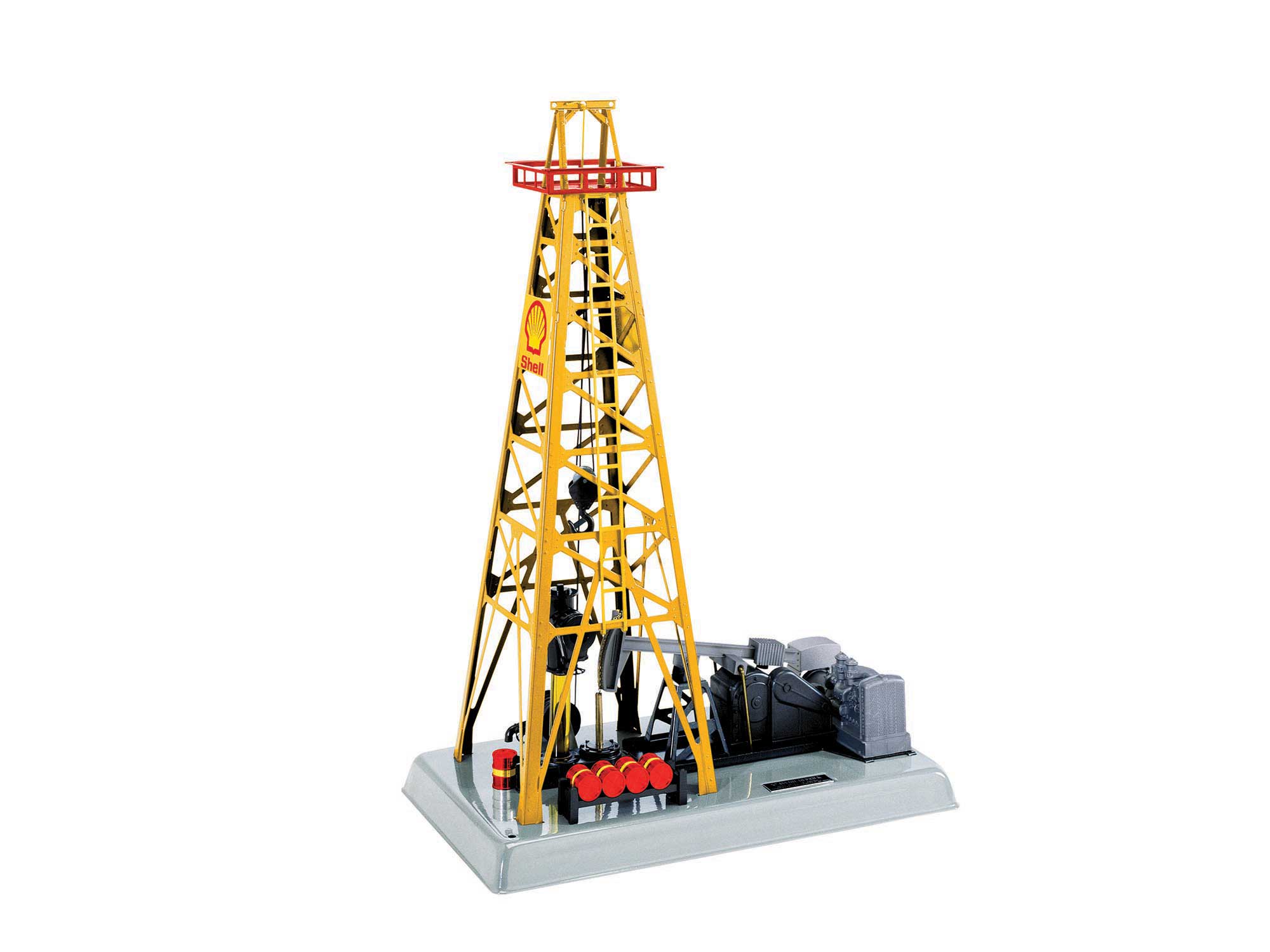 SHELL OPERATING OIL DERRICK