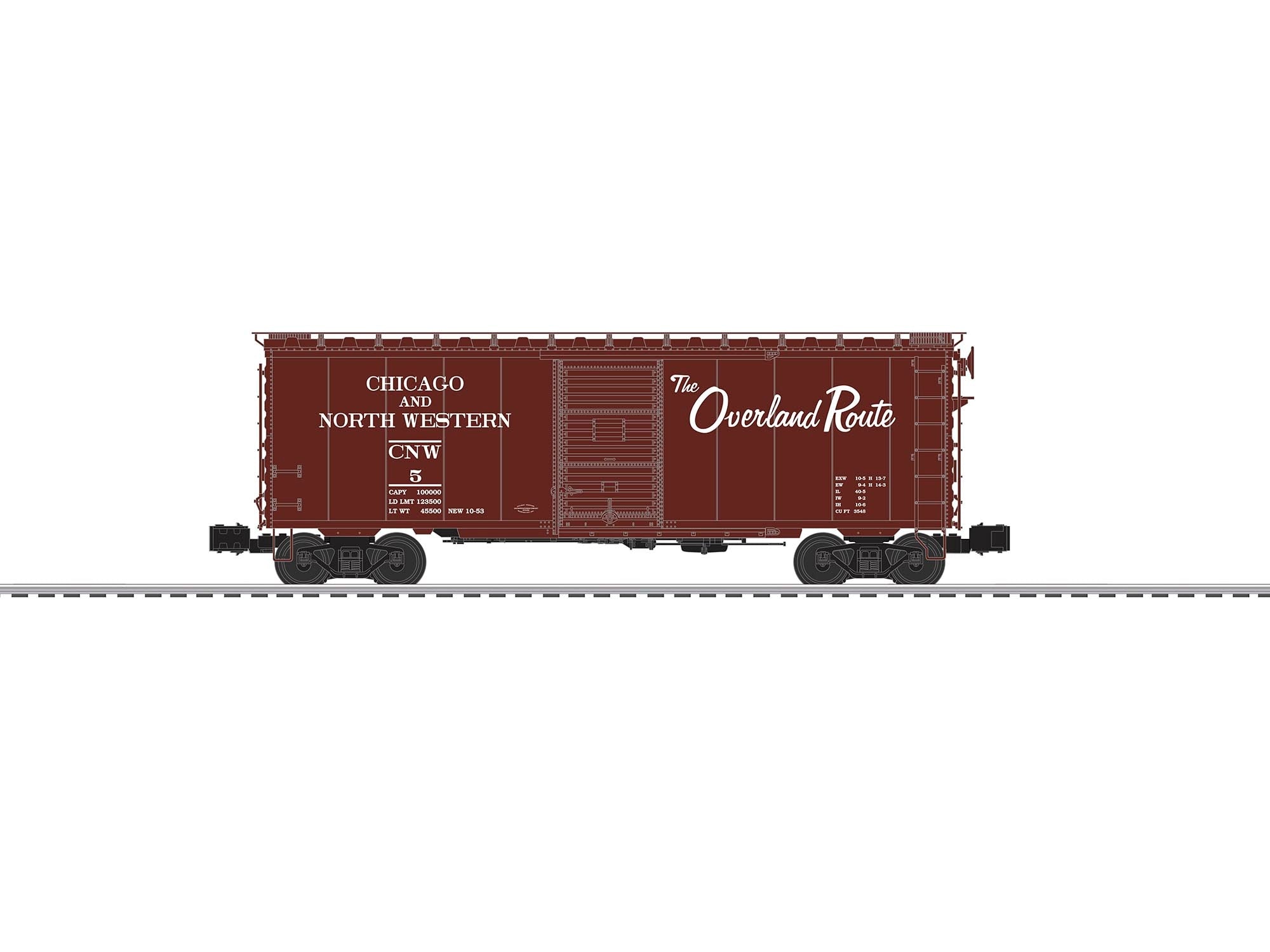 C.& N.W. SOUND BOXCAR