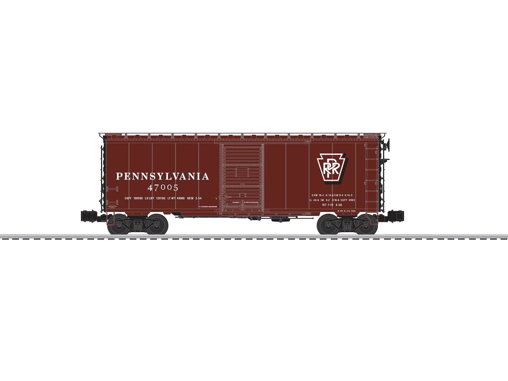 PRR SOUND BOX CAR