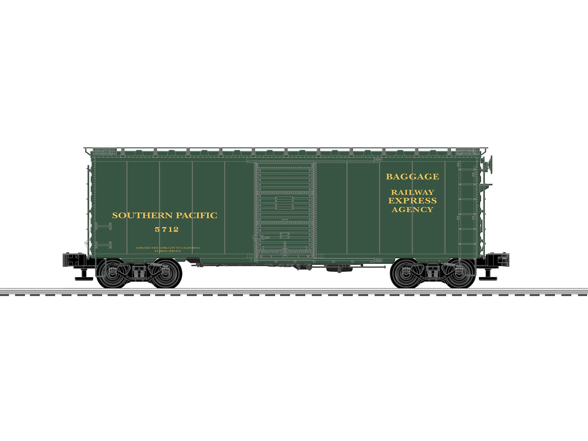 S.P. EXPRESS BOXCAR