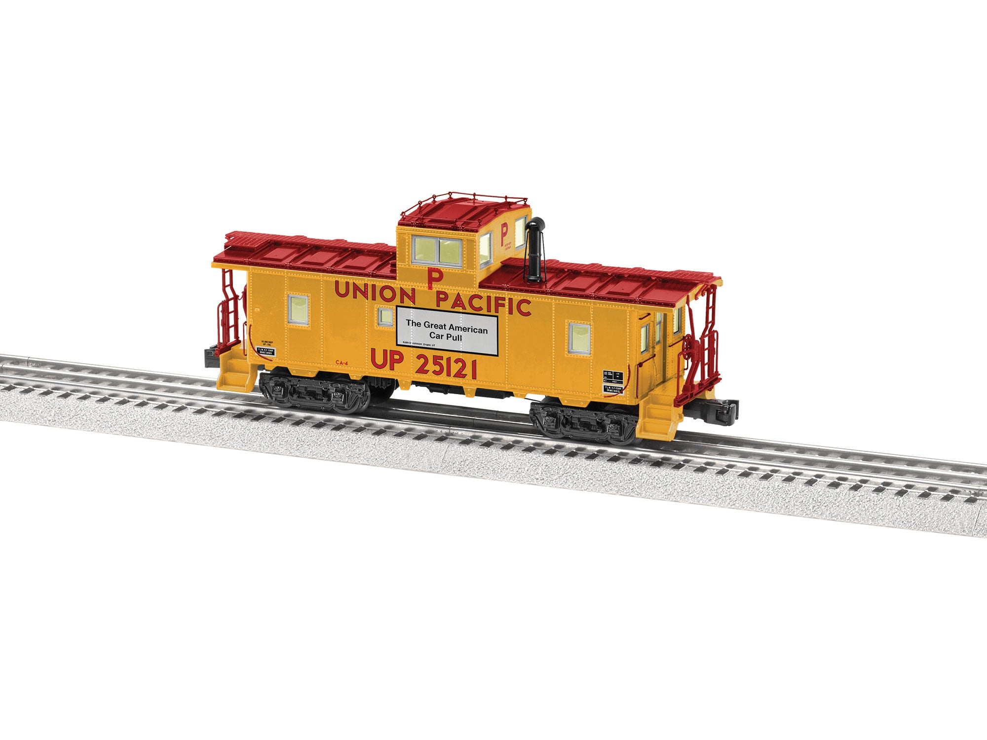 U.P. CA-4 CABOOSE (YEL)