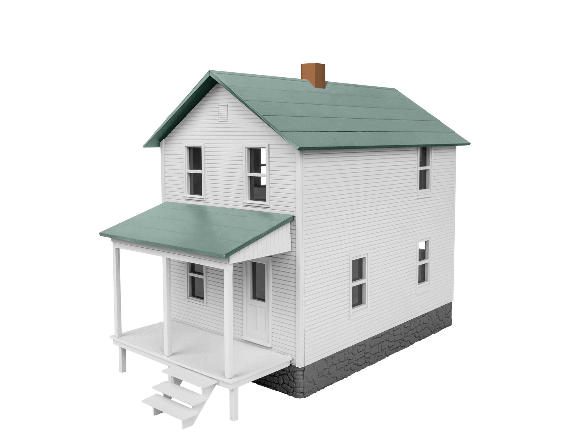 ROW HOUSE-WHITE