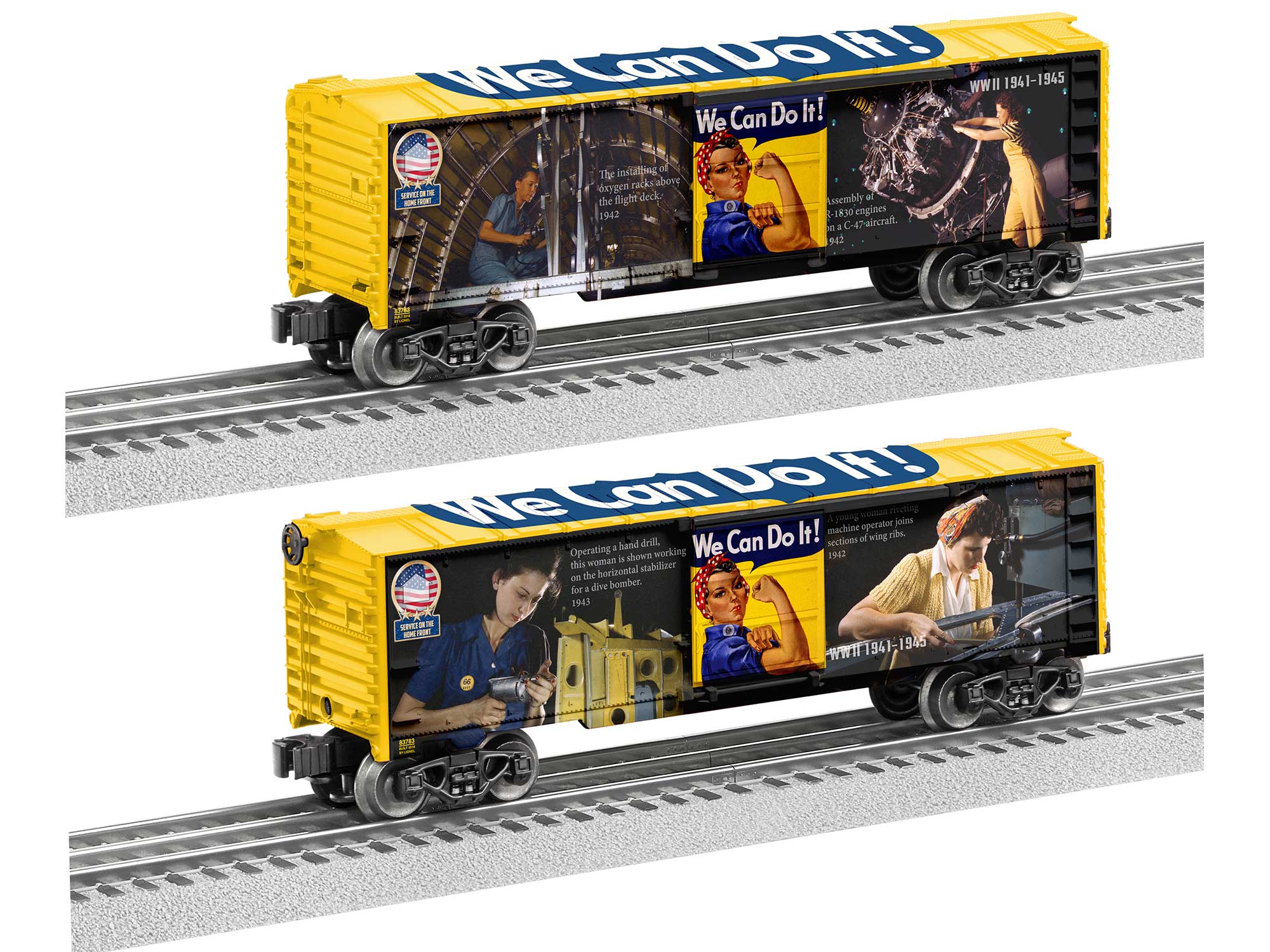 ROSIE THE RIVETER BOXCAR