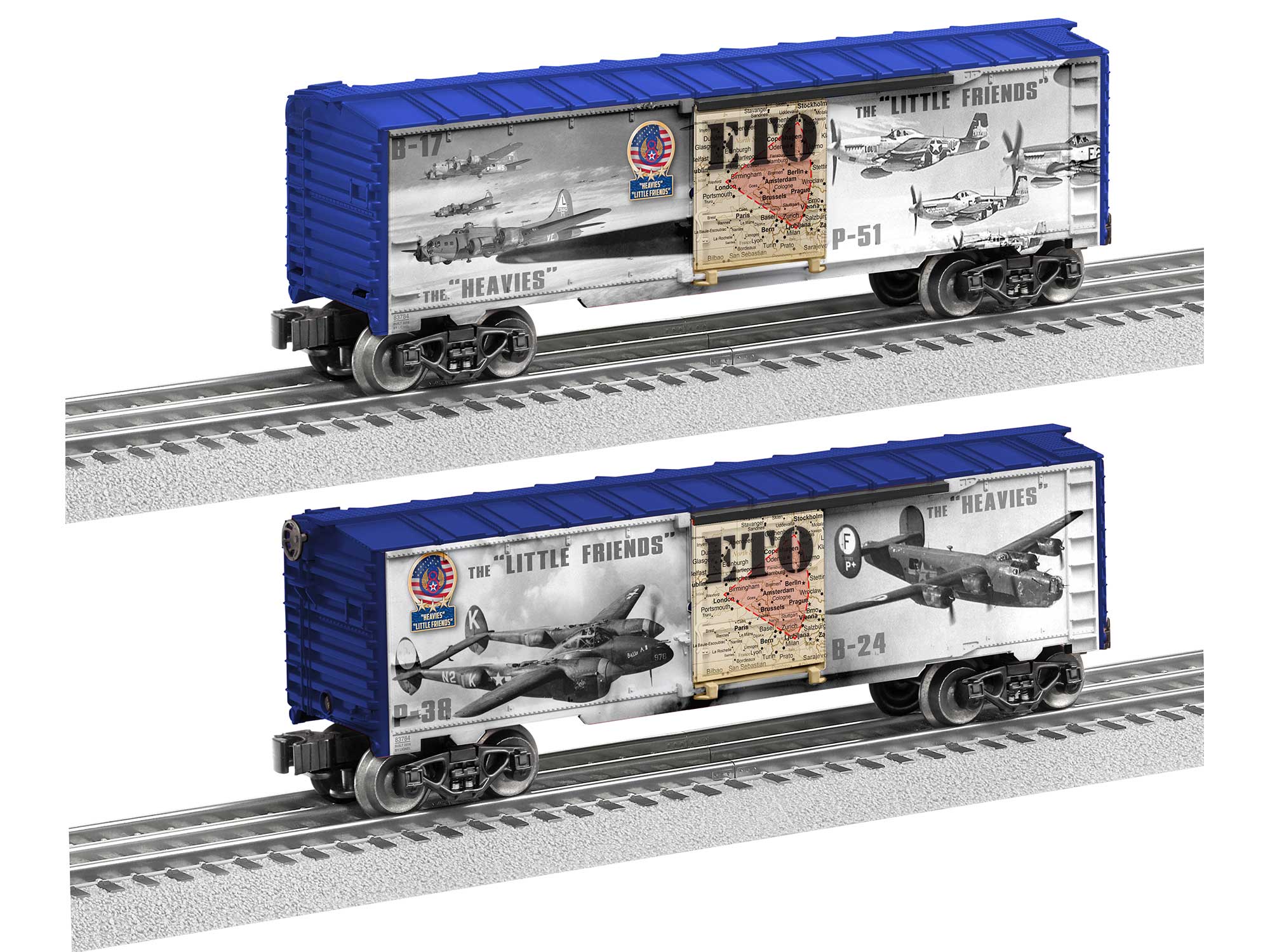 HEAVIES & LITTLES FRIENDS BOXCAR