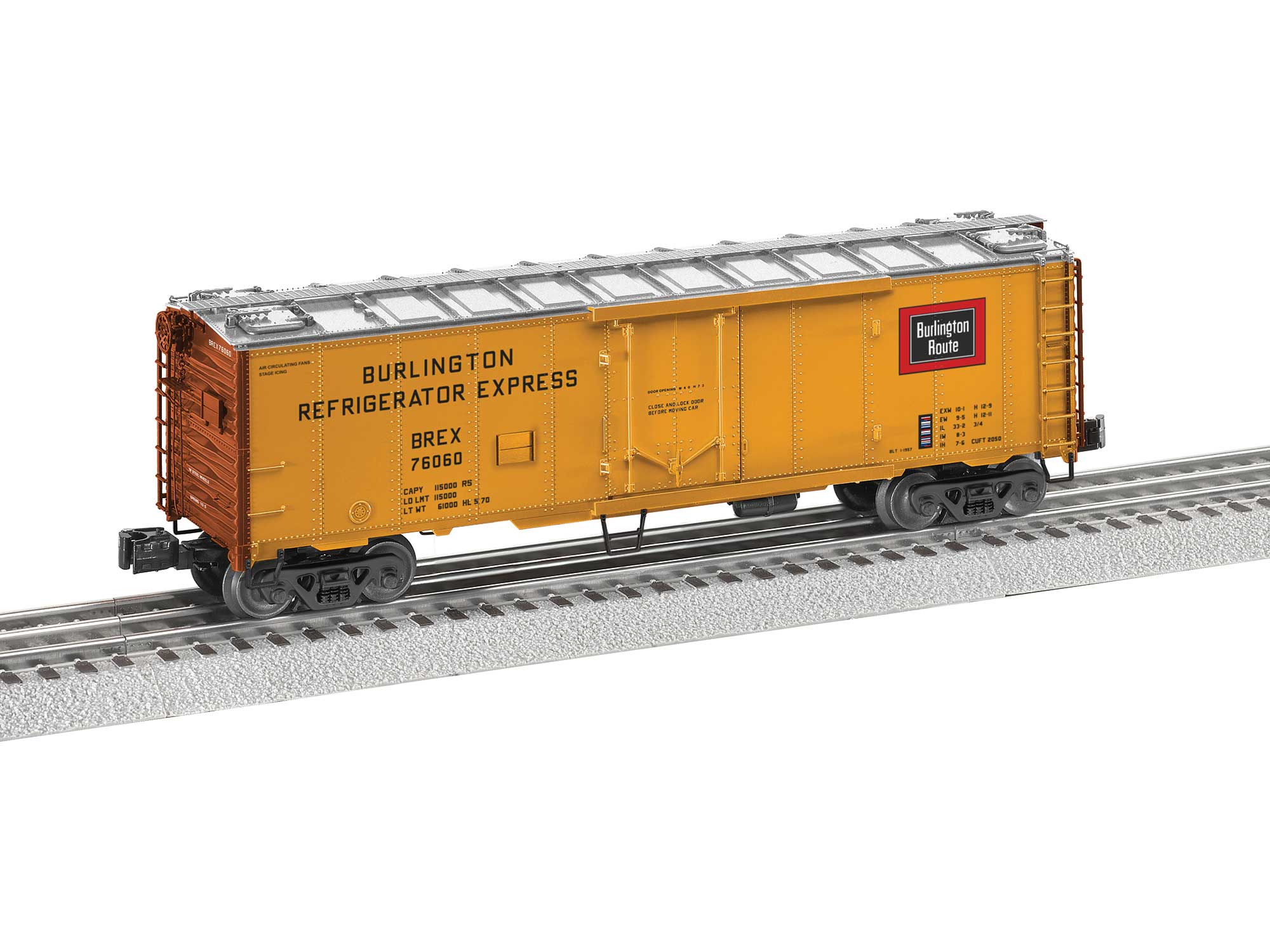 BURLINGTON 40' STEEL REEFER