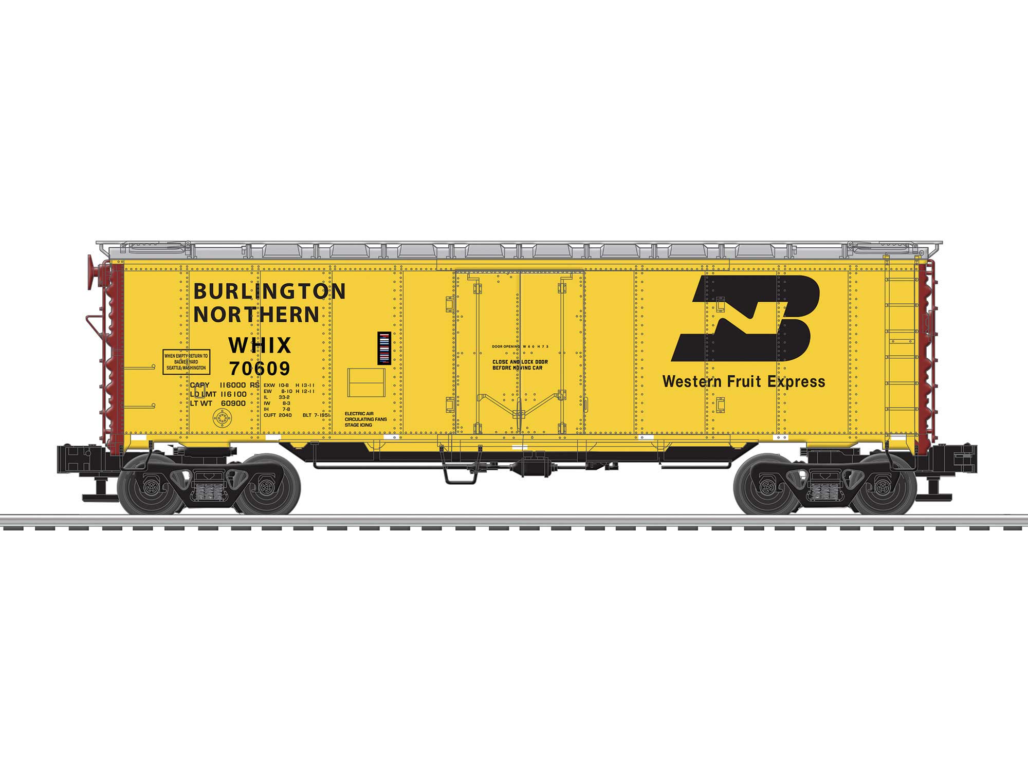 B.N. 40' STEEL REEFER
