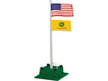 JOHN DEERE ILL FLAG POLE