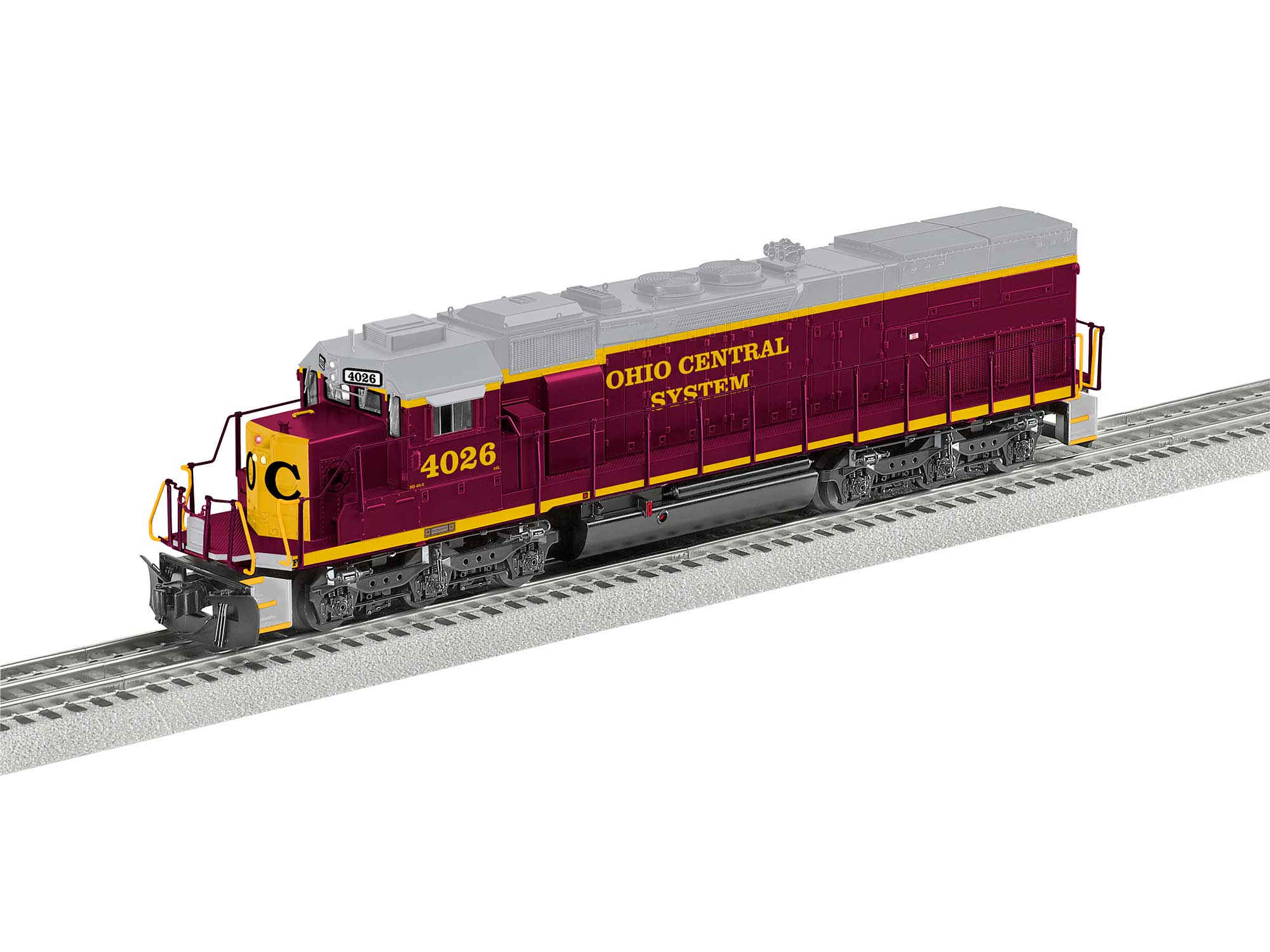 OHIO CENTRAL SD40T-2 #4026