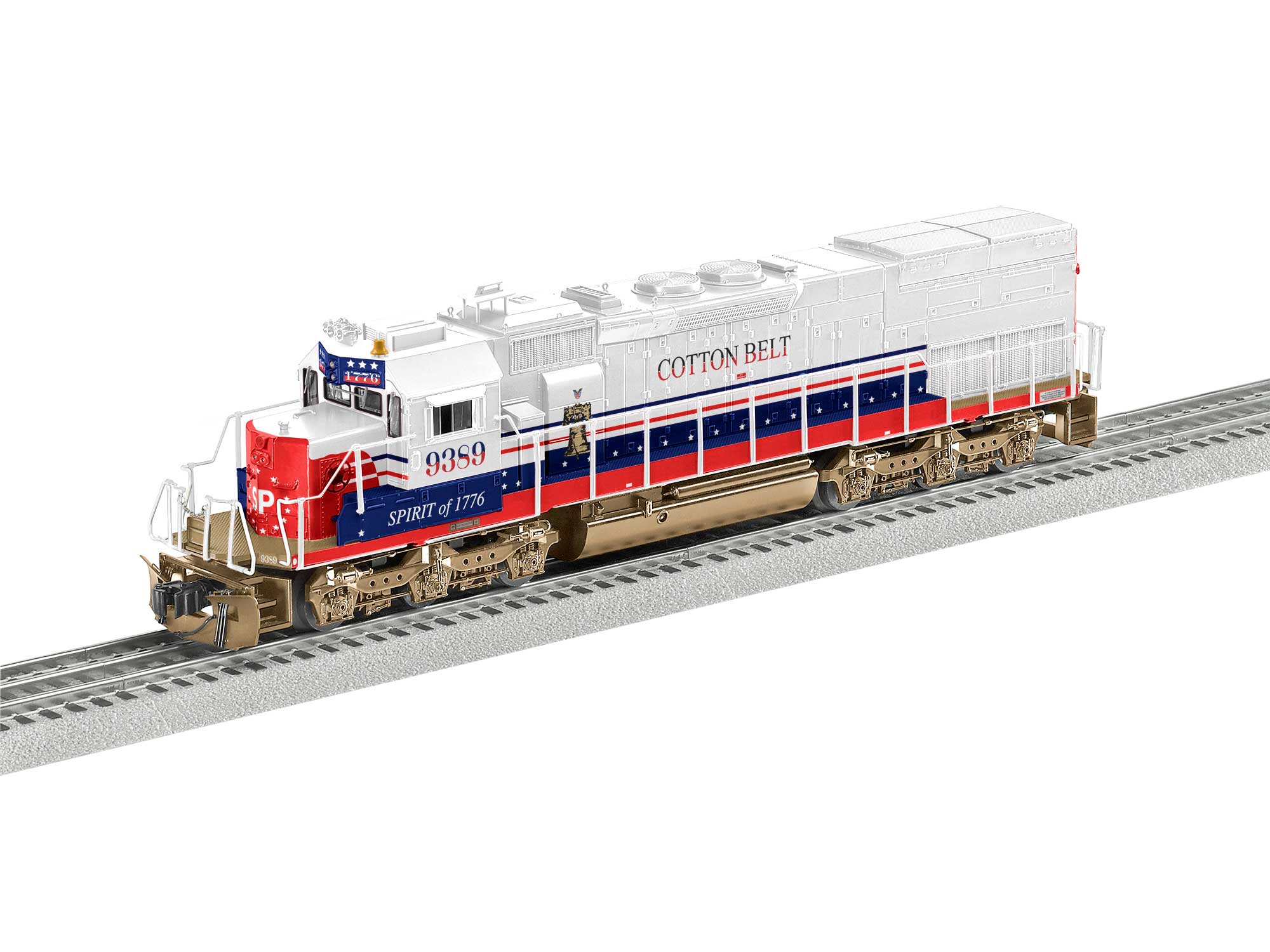 COTTON BELT SD40T-2 #9389