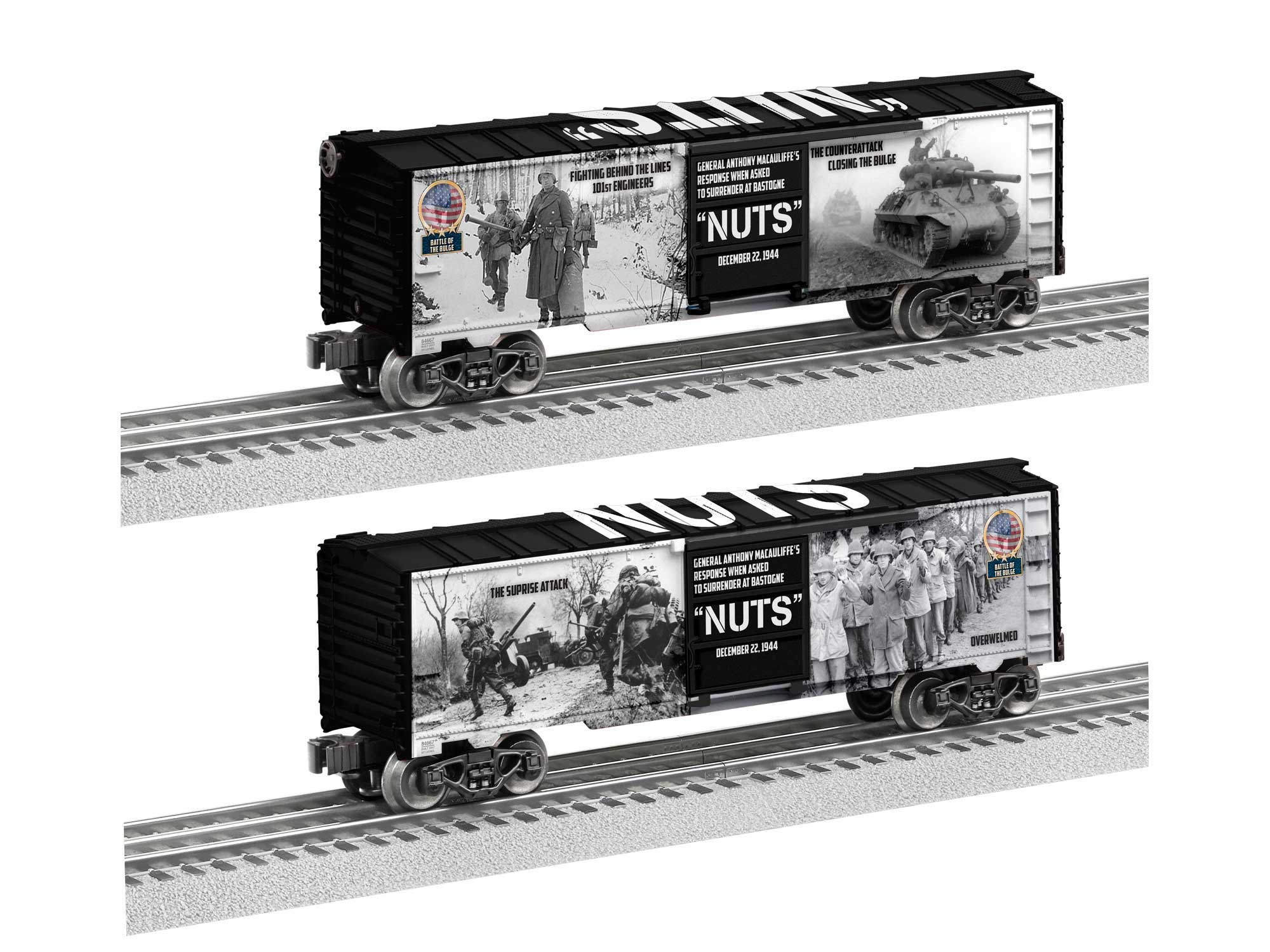 BATTLE OF THE BULGE BOXCAR