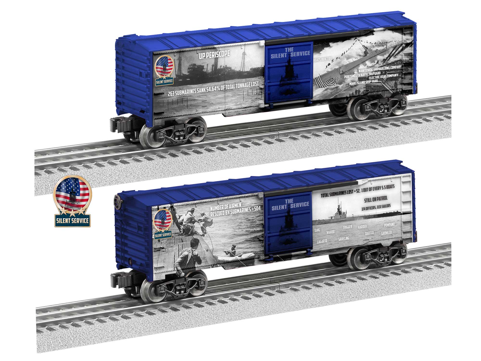 SILENT SERVICE BOXCAR